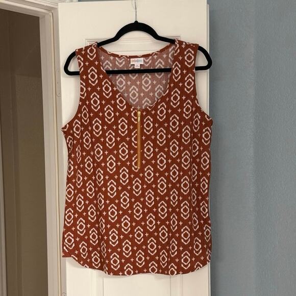 Lularoe Rachael Sleeveless Top - Picture 1 of 5